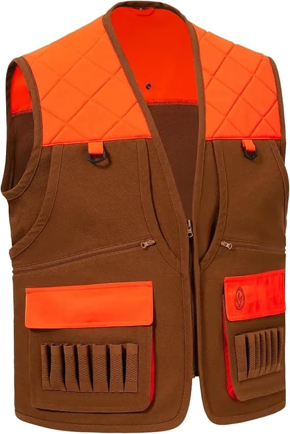 Vest - orange/brown